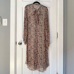Free People | Floral duster